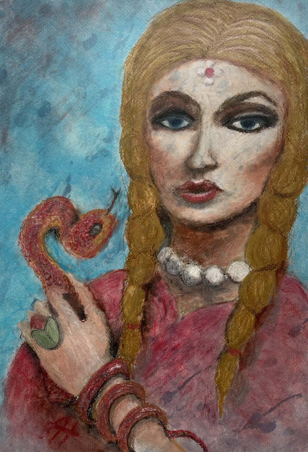 KLEO Andrea Holl Original painting for sale