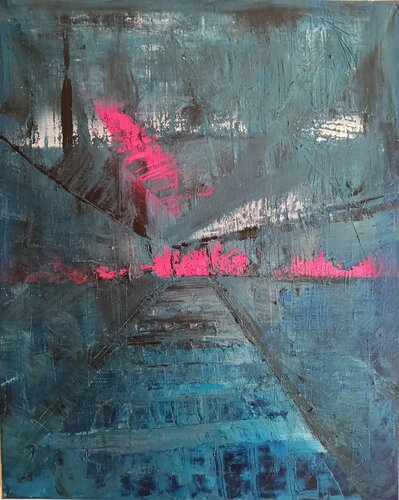 Metro punk by Emanuele Piccinelli, Painting for Sale on Select