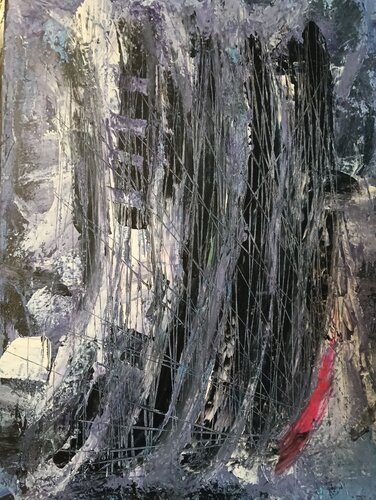 Stratificazioni 1 by Emanuele Piccinelli, Painting for Sale on Select