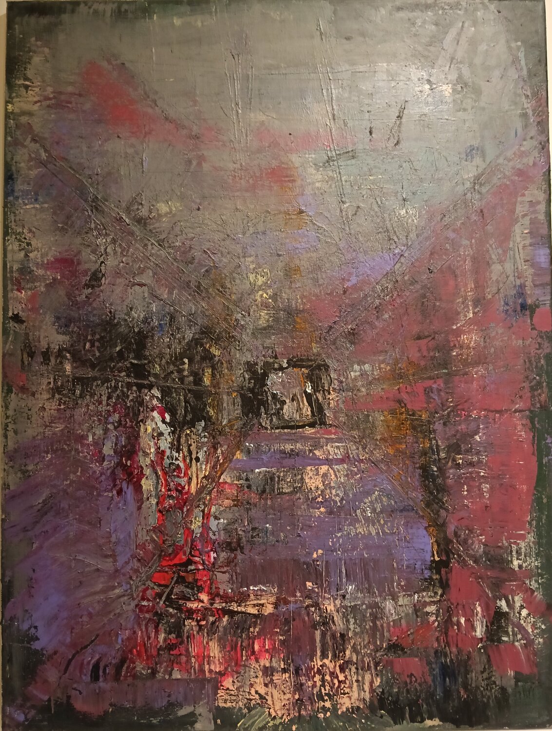 NON FERMARTI Emanuele Piccinelli Original painting for sale