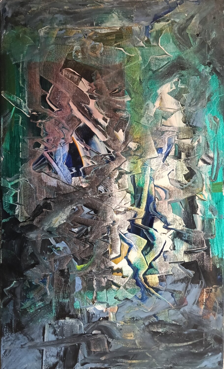 Geologia v Emanuele Piccinelli Original painting for sale