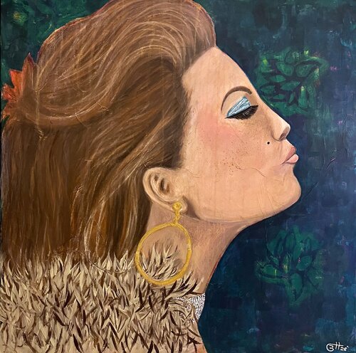 Kiss of Freedom by Simone Berrer-Haydvogl, Painting for Sale on Select