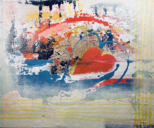 What Remains Unspoken by Simone Berrer-Haydvogl, Painting for Sale on Select