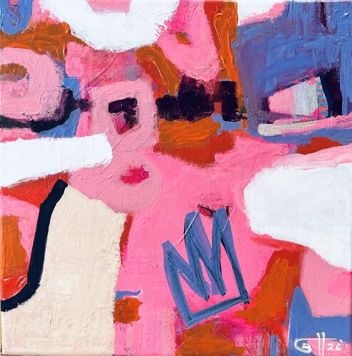Bubblegum Parade by Simone Berrer-Haydvogl, Painting for Sale on Select