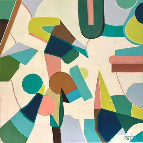 Thought Playground by Simone Berrer-Haydvogl, Painting for Sale on Select