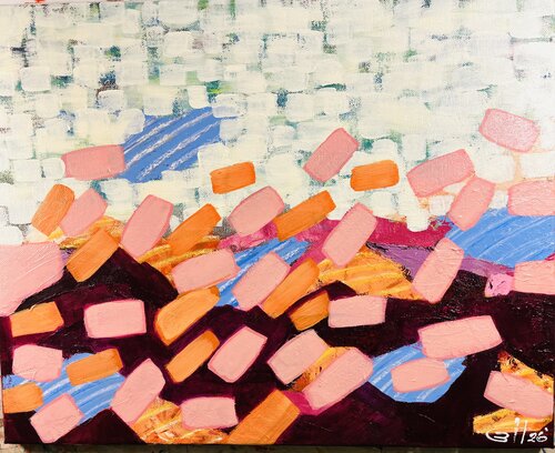 Coral Rush by Simone Berrer-Haydvogl, Painting for Sale on Select