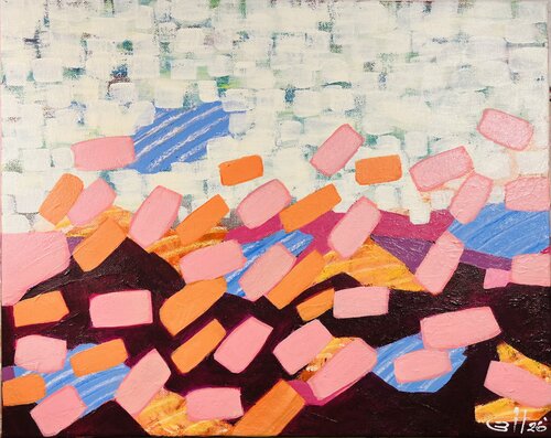 Coral Rush by Simone Berrer-Haydvogl, Painting for Sale on Select