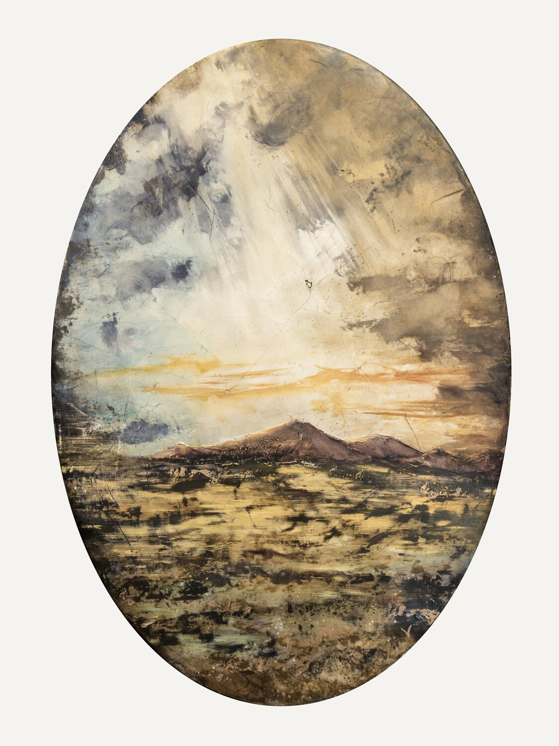 Ancient Light - Rift Vanessa Jongebloet Original painting for sale