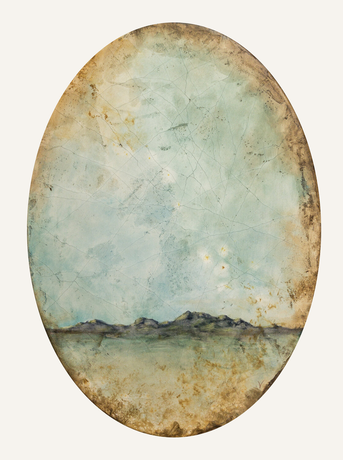 Ancient Light - Solstice Vanessa Jongebloet Original painting for sale