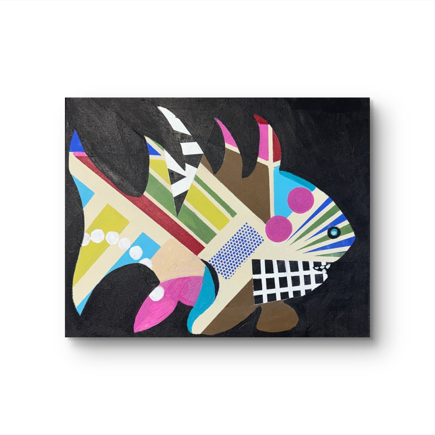 Fish Series #2 Betsey Ervin Art Original painting for sale