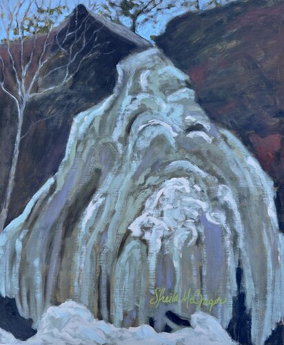 Ice Curtain by Sheila McGregor, Painting for Sale on Select