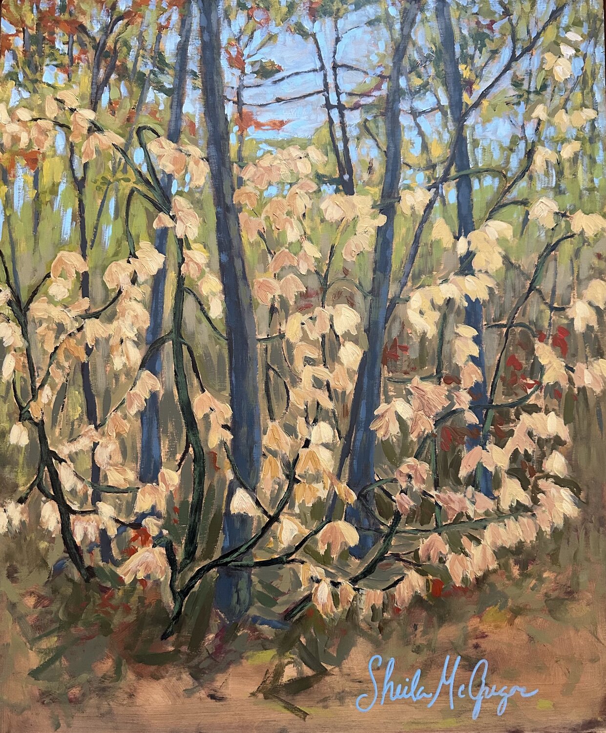 Moose Maple Sheila McGregor Original painting for sale