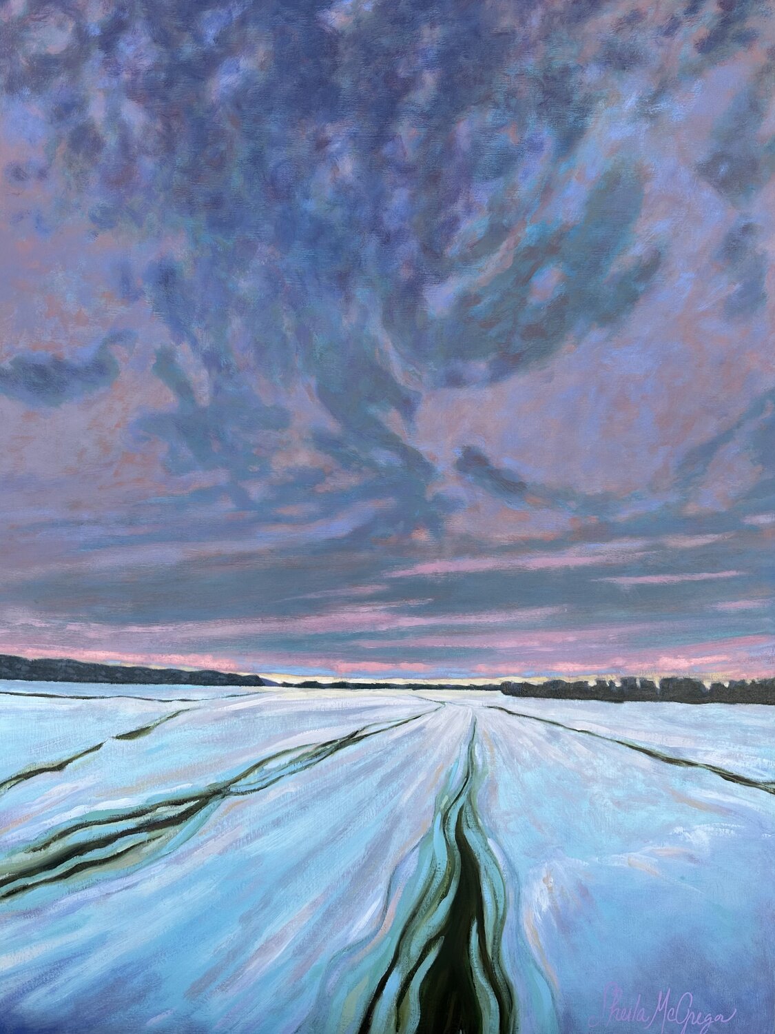 Break of Day Sheila McGregor Original painting for sale