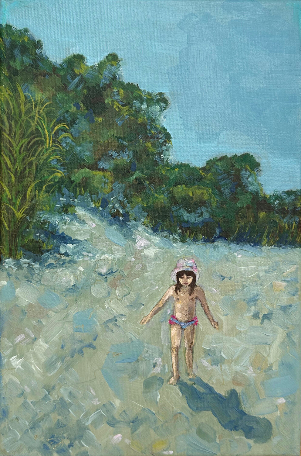 Spiaggia Giada Raucci Original painting for sale