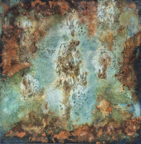 Goldmine by Carine De Maerteleire, Painting for Sale on Select