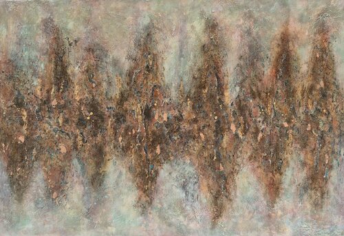 Stillness in Motion by Carine De Maerteleire, Painting for Sale on Select