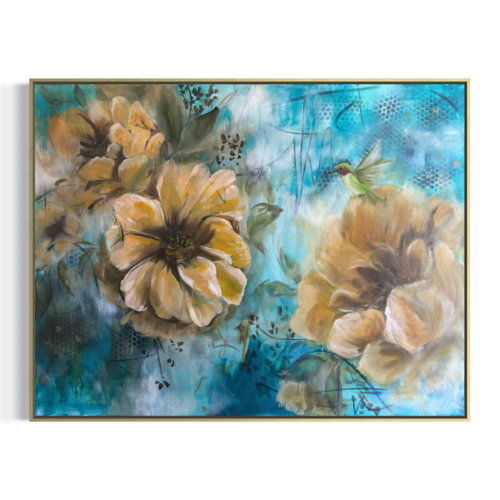Drawing Closer by Ellen Gonzales, Painting for Sale on Select