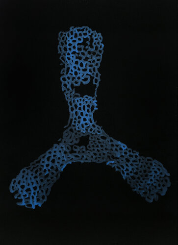 Radiolarian IV  / Primeval waters by Giorgia Moretti, Painting for Sale on Select