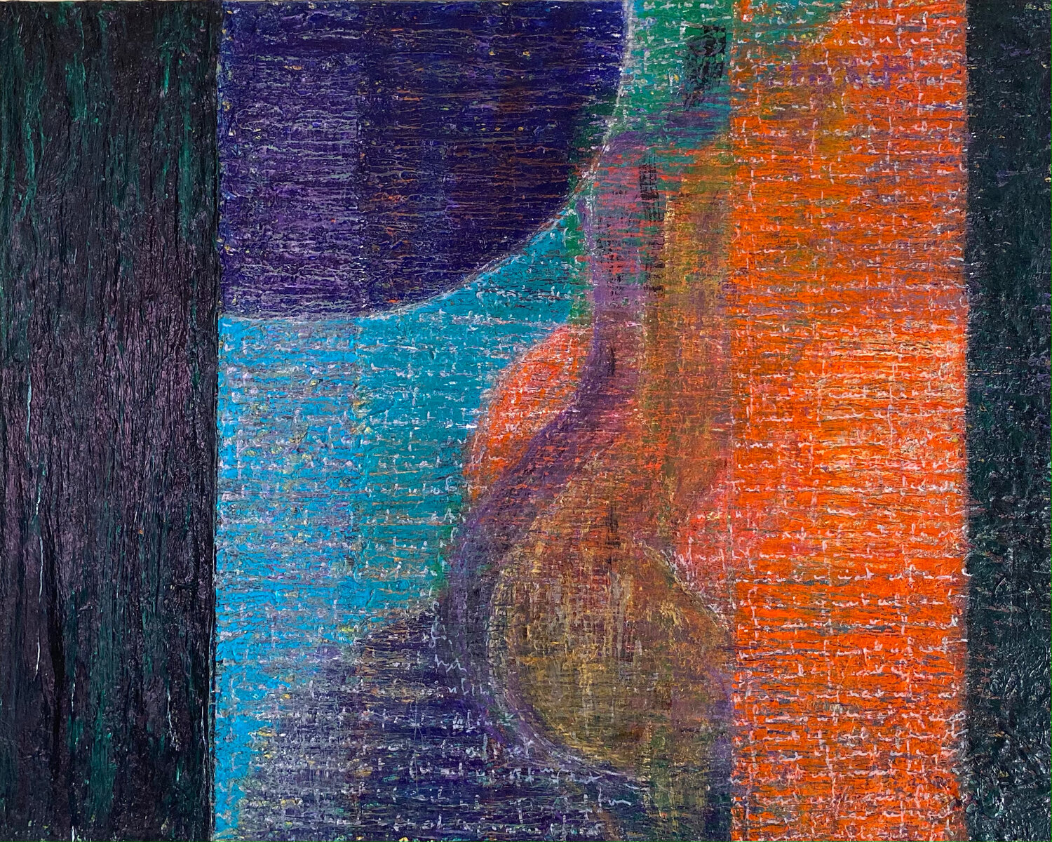 NFinArt Ma signature 1 Une allusion figurative HELENE DAVID-DUBRANA Original painting for sale