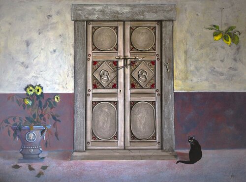 The Withdrawn by Damian Ebejer, Painting for Sale on Select