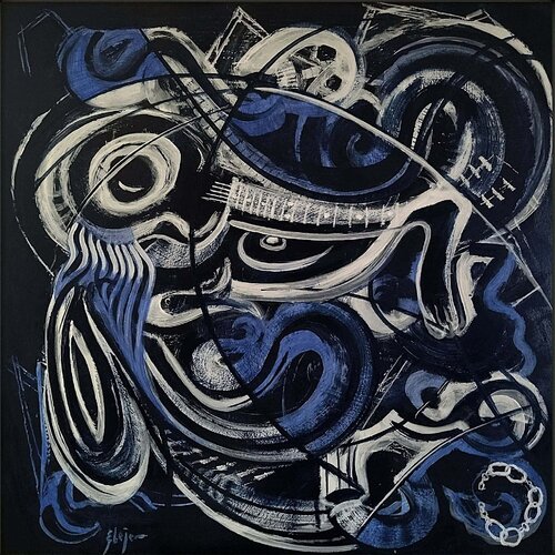 Keef by Damian Ebejer, Painting for Sale on Select