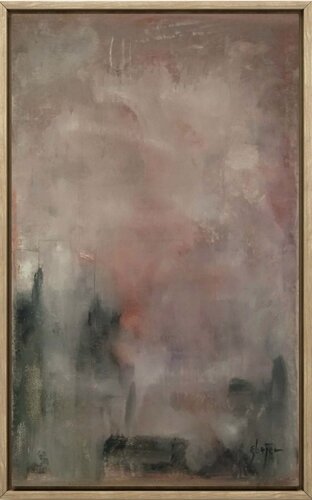 City mist by Damian Ebejer, Painting for Sale on Select