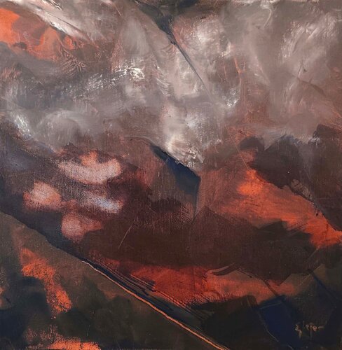 Clouded Passions by Damian Ebejer, Painting for Sale on Select