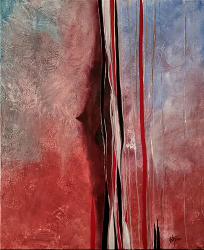 Linear Space no.4 by Damian Ebejer, Painting for Sale on Select