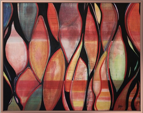 Fiamatum by Damian Ebejer, Painting for Sale on Select