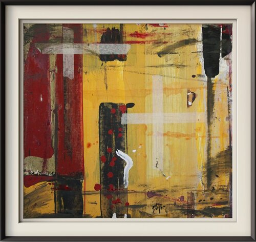 Junkie's alleyway Door by Damian Ebejer, Painting for Sale on Select