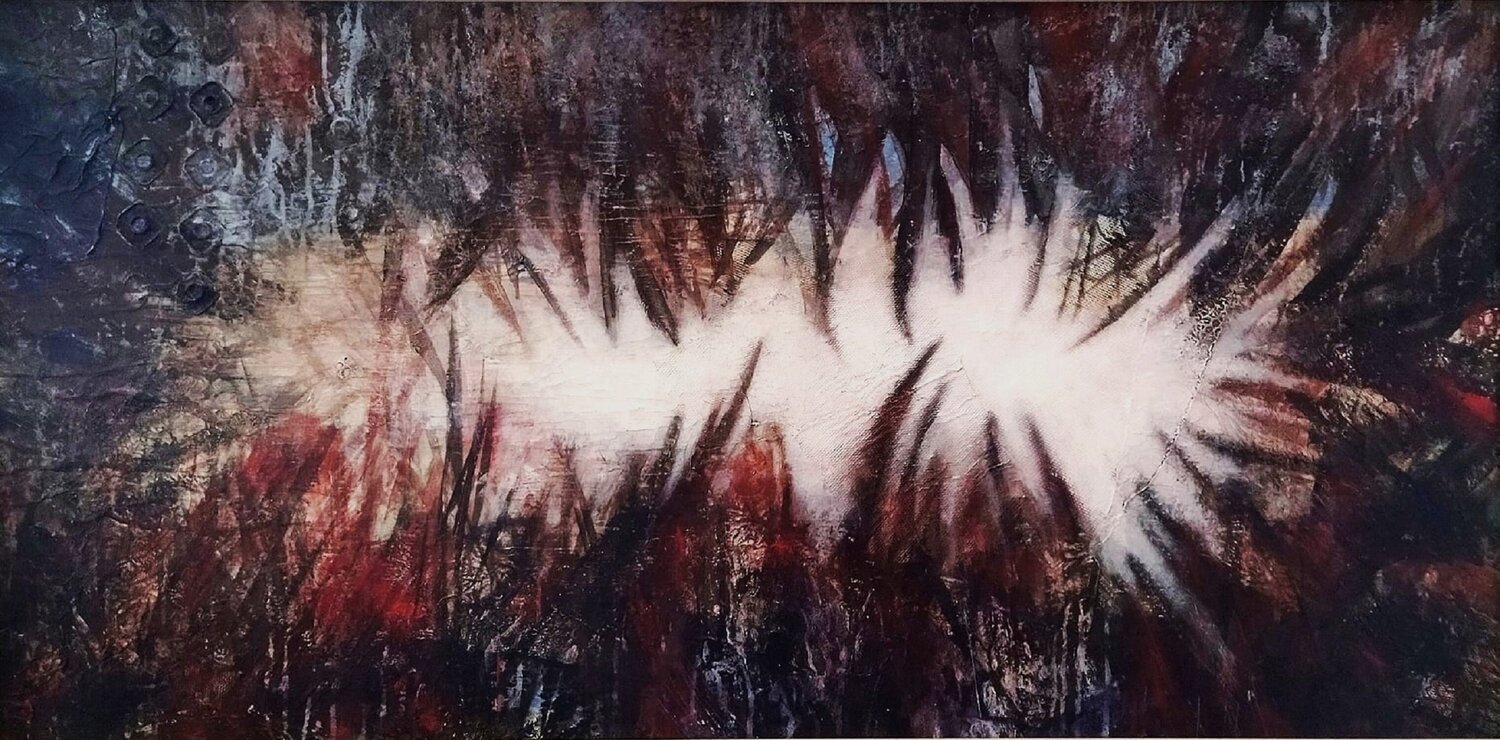 Through it All Damian Ebejer Original painting for sale