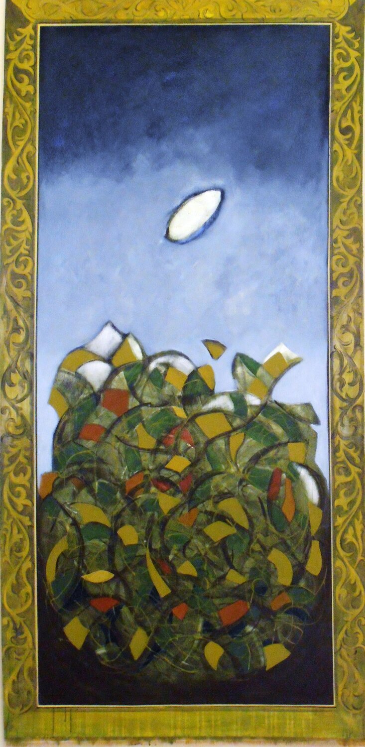 Mansion of Humility Damian Ebejer Original painting for sale