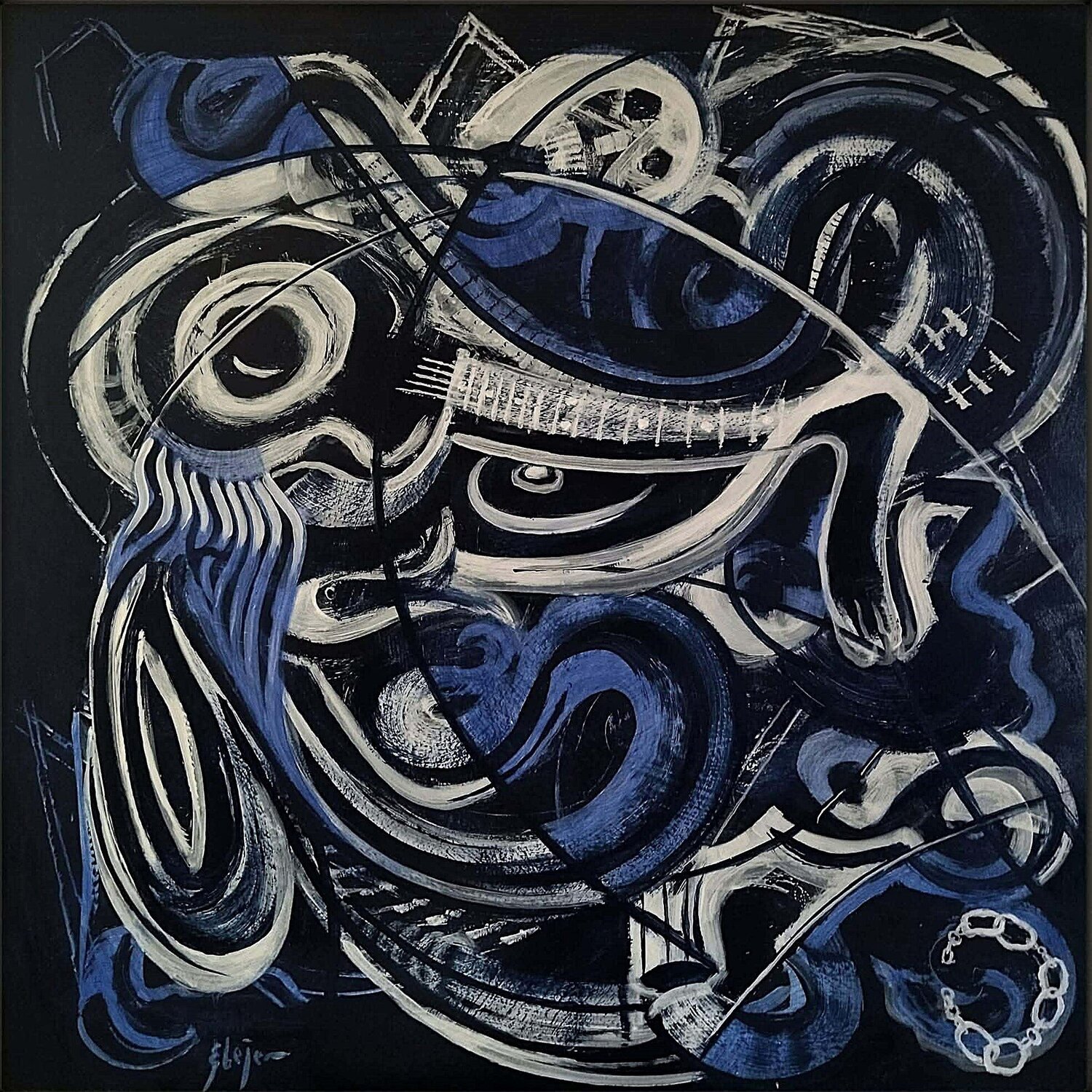 Keef Damian Ebejer Original painting for sale