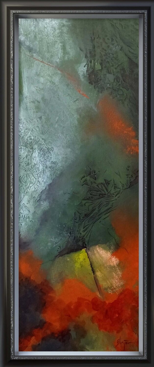 Dawn of Thought Damian Ebejer Original painting for sale