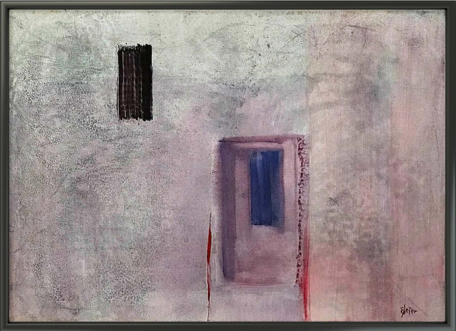 Forgotten Entrance Damian Ebejer Original painting for sale