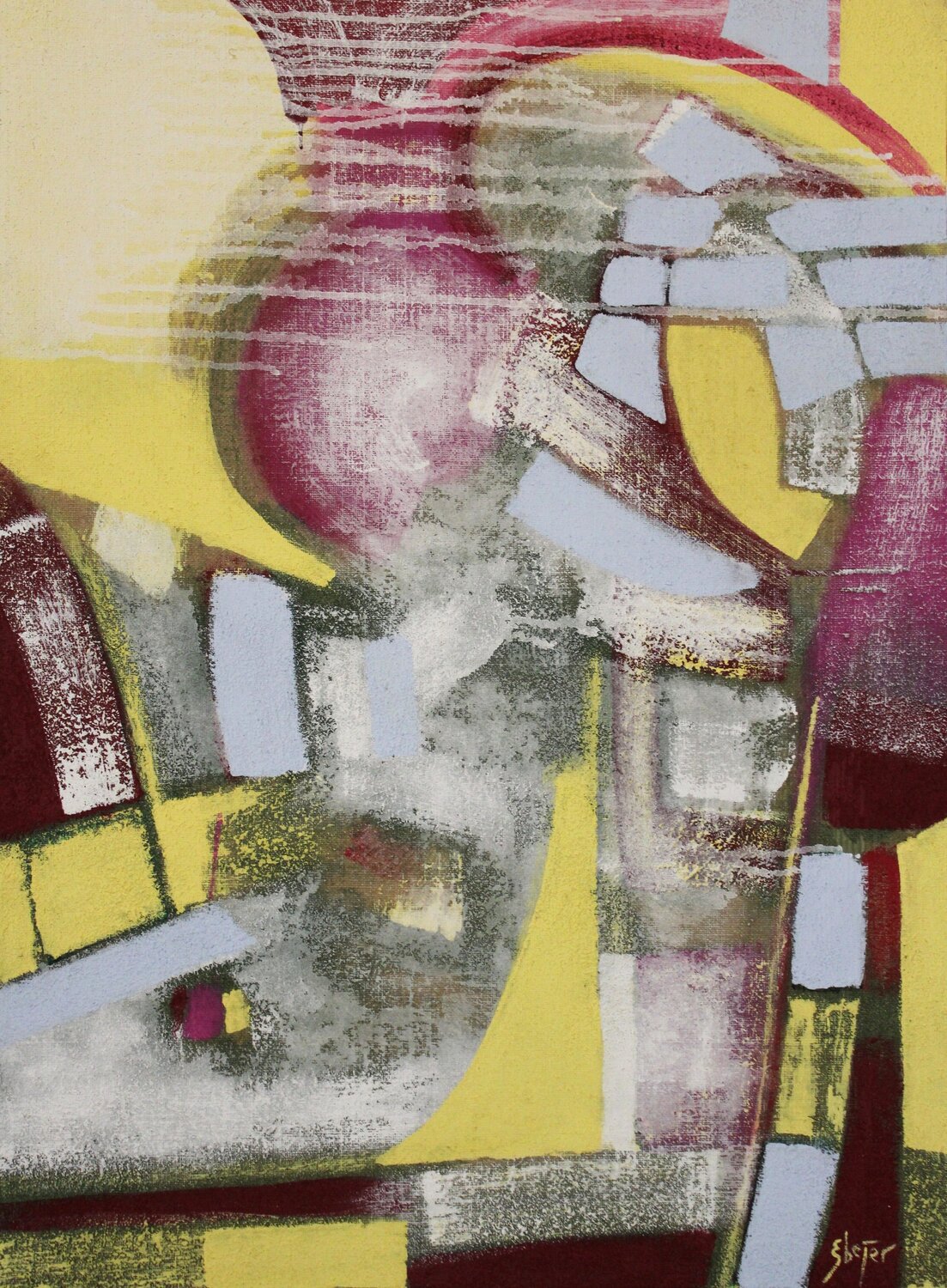 Beyond the Heat Damian Ebejer Original painting for sale