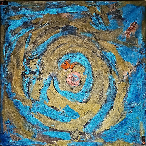 l'occhio riflesso by Paolo Marchese, Painting for Sale on Select