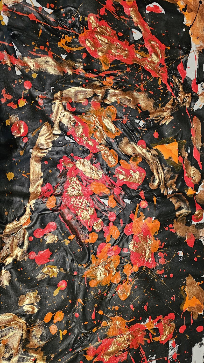 Eruzione dal passato Versione 3 Paolo Marchese Original painting for sale