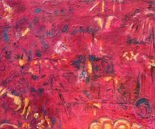 Fuego by Anne Pivron, Painting for Sale on Select