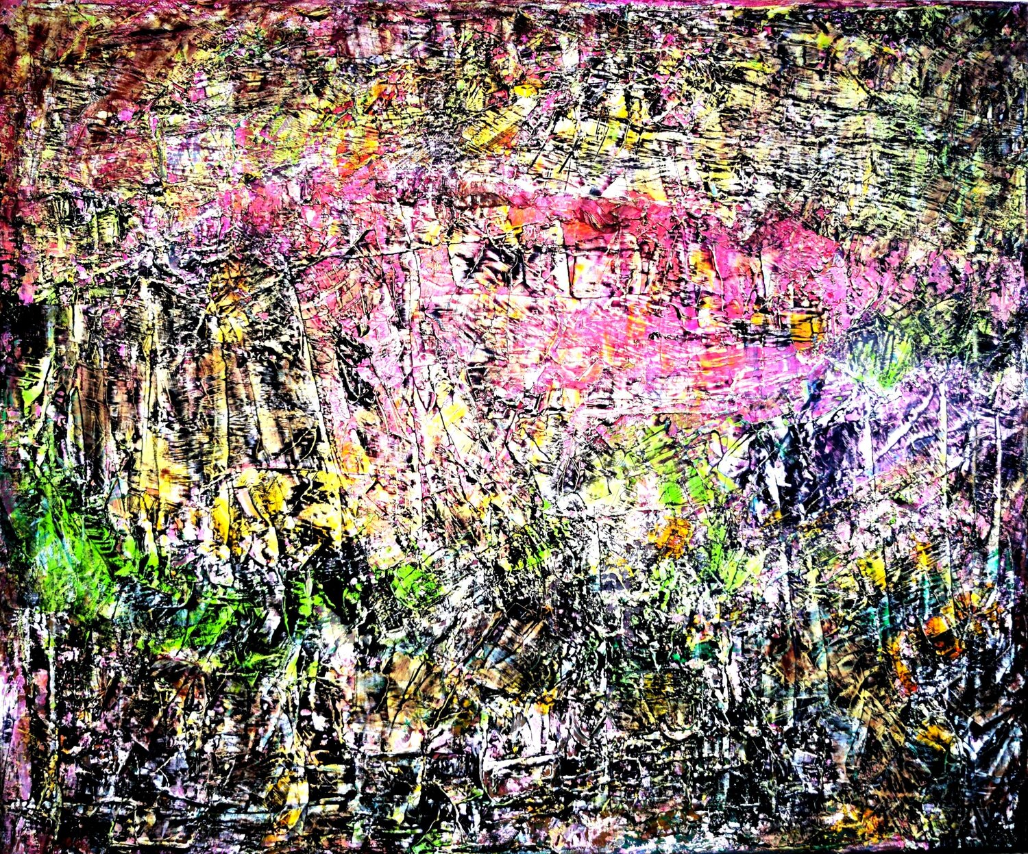 Effusion Anne Pivron Original painting for sale