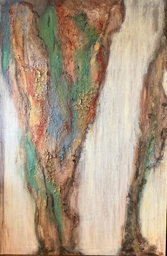 Divant VII - The memory of Eden by Ana Köpe, Painting for Sale on Select