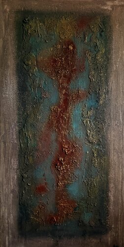 Fold Line by Ana Köpe, Painting for Sale on Select