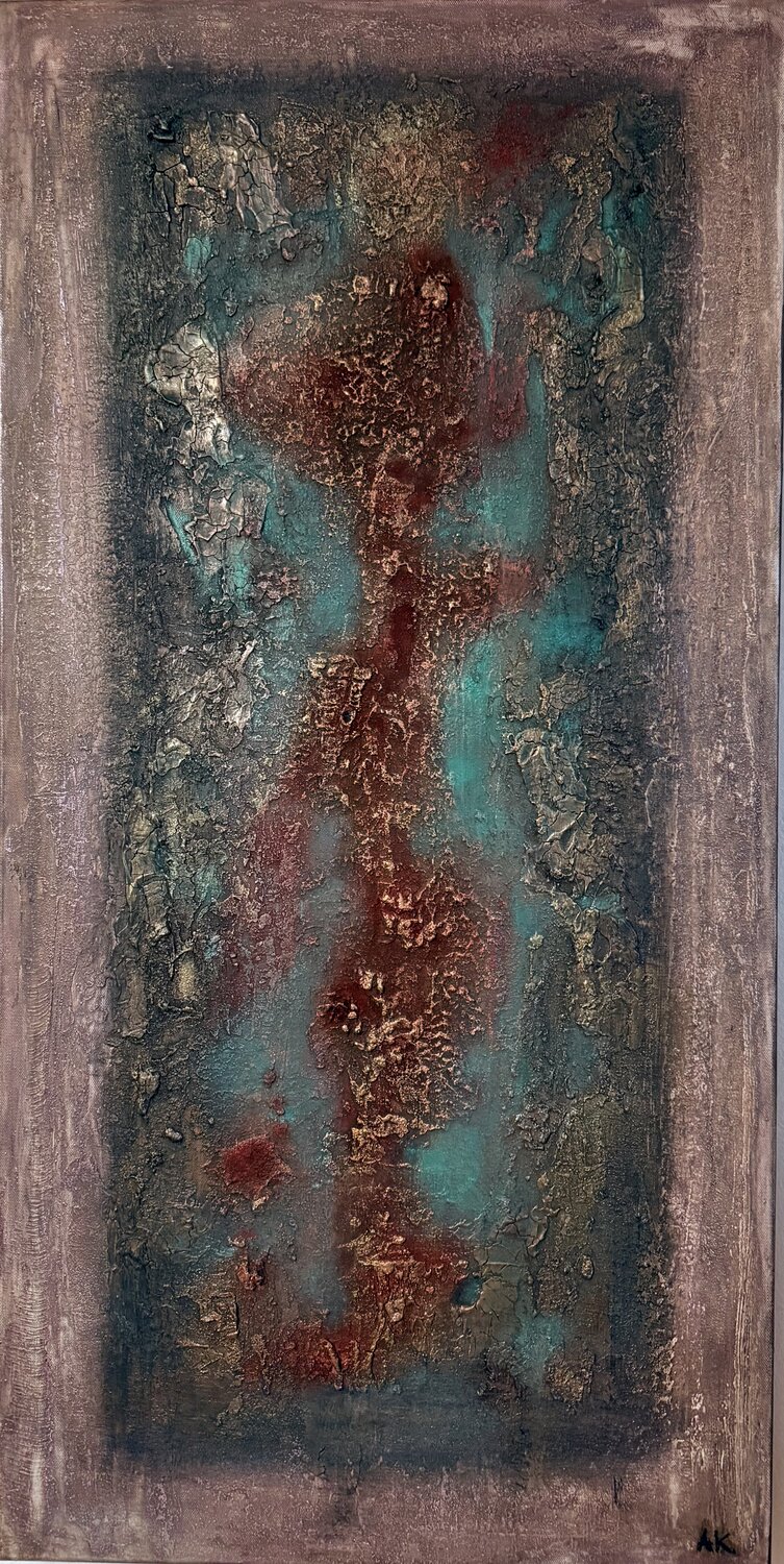 Fold Line Ana Köpe Original painting for sale