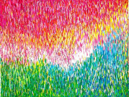 Foral Wealth by mARTine Houtsaeger, Painting for Sale on Select