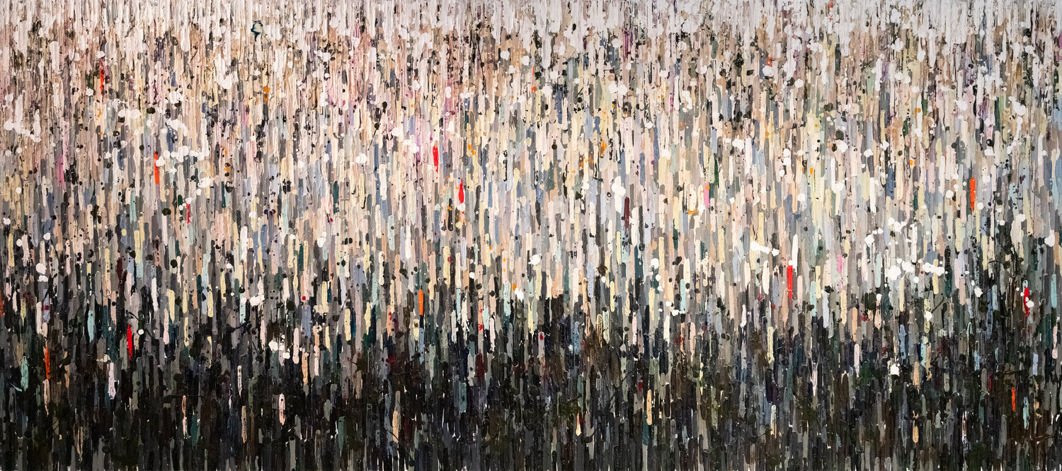 When Color Awakes mARTine Houtsaeger Original painting for sale