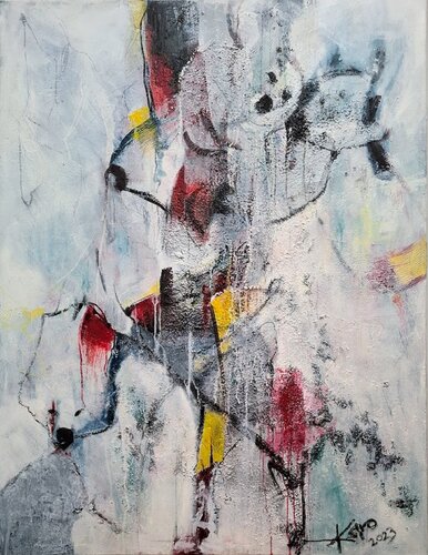 Überleben am Eis - wie lange noch? by Karoline Kornek, Painting for Sale on Select