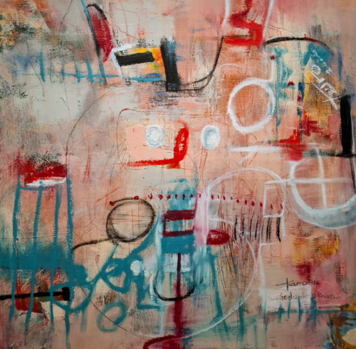Wo gedanken tanzen by Karoline Kornek, Painting for Sale on Select