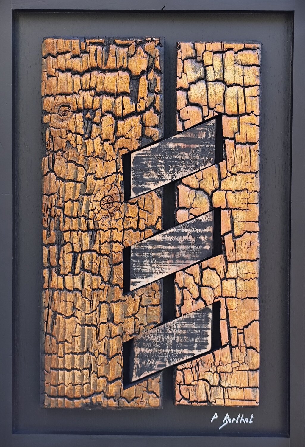 Accrochage Phil Berthot Sculpture for sale