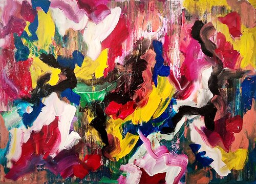 La Danza by Daniel Olivar, Painting for Sale on Select