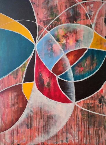 Ágora by Daniel Olivar, Painting for Sale on Select